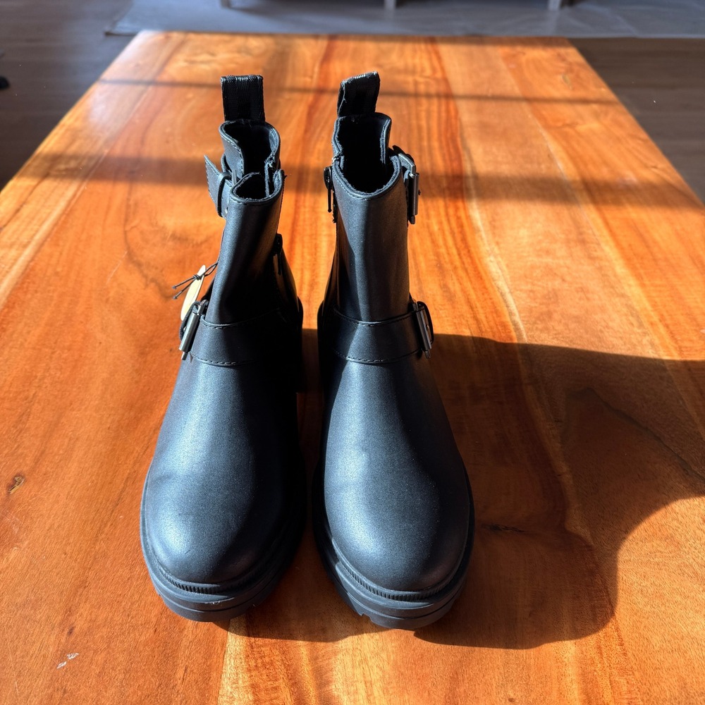 Rocket‎ Dog Women's Black Biker Ankle Boot Size 7.5 NWT